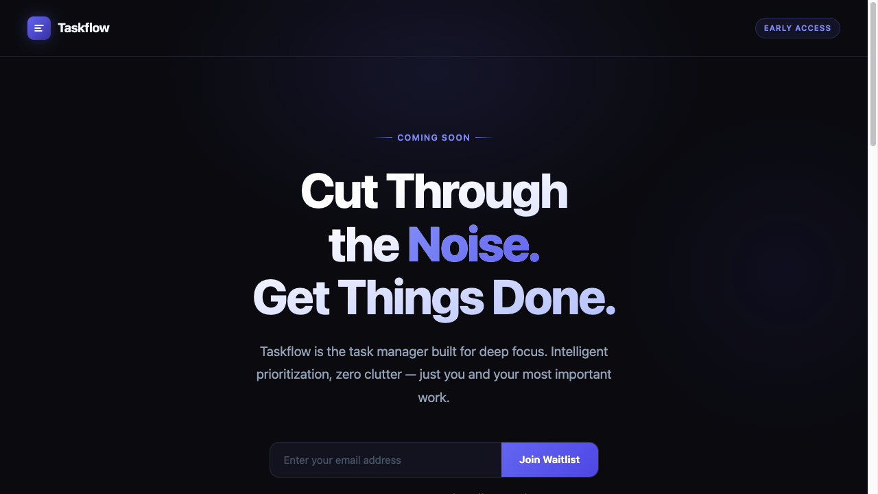 Taskflow Waitlist